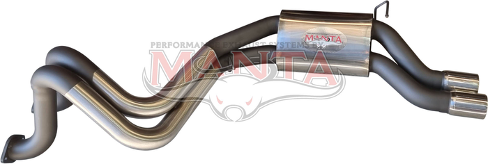 EB - AU V8 Sedan LIVE AXLE 2 1/2in Dual Rear Muffler