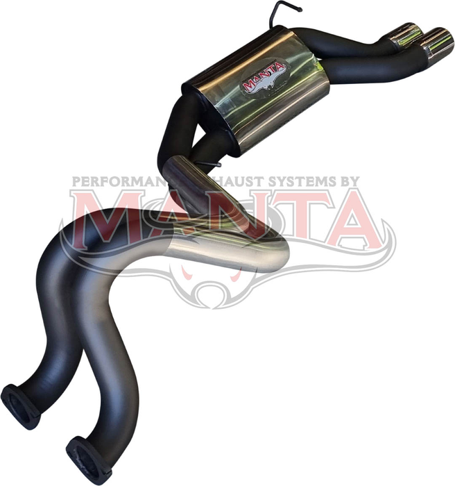 Ford Falcon EB - AU V8 Sedan LIVE AXLE 2 1/2in Dual Rear Muffler