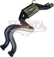 Ford Falcon EB - AU V8 Sedan LIVE AXLE 2 1/2in Dual Rear Muffler