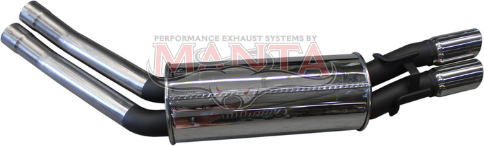 Holden Commodore VT VU VY VZ SS VT - VX HSV Sedan V8 Dual 2 1/2in Rear Muffler With Tips
