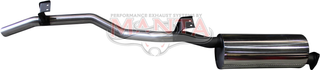 Toyota LandCruiser FZJ/HZJ75/78/79 2 1/2in Rear Muffler & Tailpipe