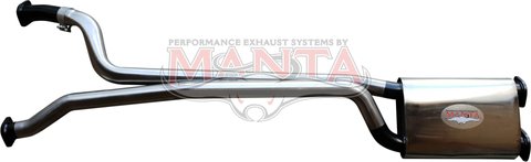 AU XR8 Ute Dual 2 1/2in C/M Megaflow