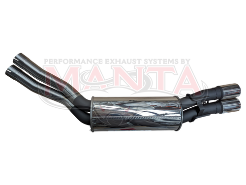 Holden Commodore VU VY VZ Ute V8 Dual 2 1/2in Rear Muffler