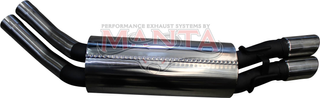 Holden VY Monaro CV8/GTO Coupe V8 Dual 2 1/2in Rear Muffler