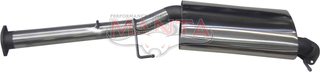 Mitsubishi Pajero NS - NT 3.2L Turbo Diesel 3in Centre Muffler