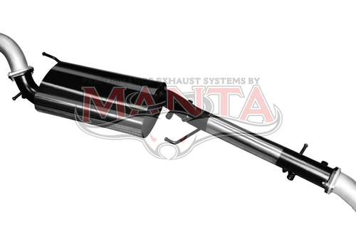 Mitsubishi Pajero NS 3.2L Turbo Diesel Auto 3in Centre Muffler With DPF Sensors only