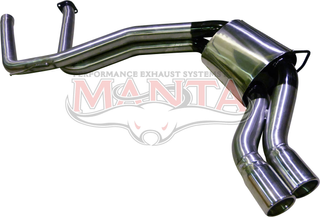 Ford Falcon AU V8 Sedan IRS Dual 2 1/2in Rear Mufflers