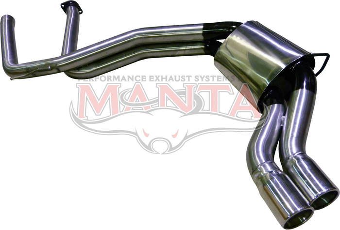 Ford Falcon AU V8 Sedan IRS Dual 2 1/2in Rear Mufflers