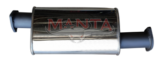 Toyota LandCruiser HDJ, VDJ, GDJ 78/79 Series, 3in Centre Muffler