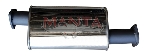 Toyota LandCruiser HDJ, VDJ, GDJ 78/79 Series, 3in Centre Muffler