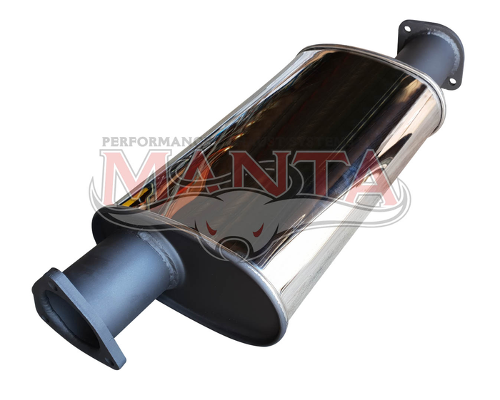 Toyota LandCruiser HDJ, VDJ, GDJ 78/79 Series, 3in Centre Muffler