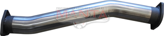 Toyota LandCruiser HDJ, VDJ, GDJ 78/79 Series, 3in Centre Pipe Without Muffler