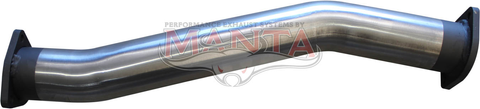 Toyota LandCruiser HDJ, VDJ, GDJ 78/79 Series, 3in Centre Pipe Without Muffler