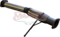 Mitsubishi Triton ML & MN-Challenger PB, Pajero Sport, 2.5 & 3.2L, 3in Centre Hotdog