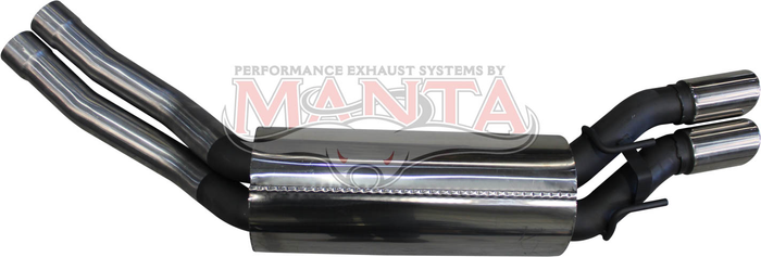 Holden VY - VZ V8 Adventra 2 1/2in Dual Rear Muffler