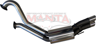 Holden VY - VZ HSV Sedan 3in Dual Rear Muffler
