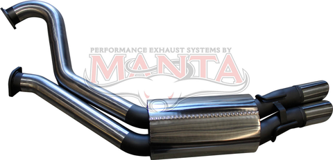 Holden Commodore VT - VZ Sedan 3in Dual Rear Muffler