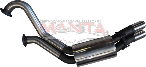 Holden V2 Monaro CV8/GTO Coupe V8 Dual 3in Rear Muffler