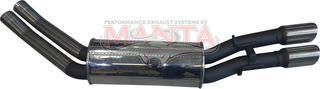 Holden WK - WL HSV Grange V8 6.0L 2 1/2in Rear Muffler
