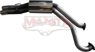 Holden WK, WL Statesman 3in Dual Rear Muffler