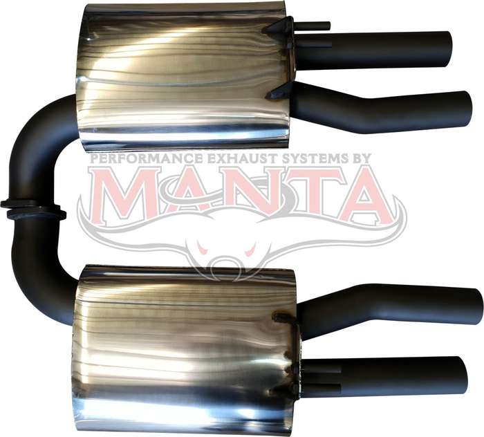 Holden VF Maloo V8 3in Dual Rear Mufflers