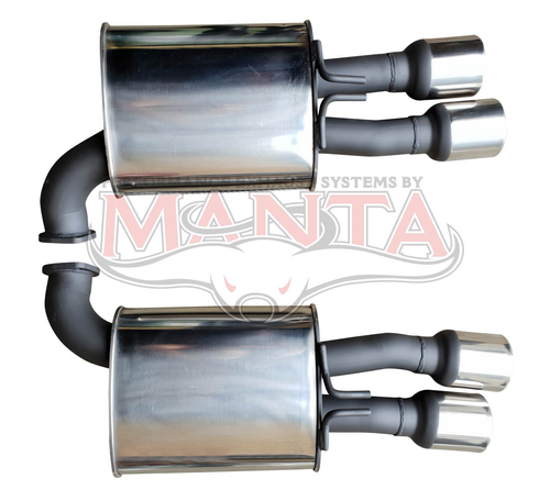 Holden Commodore VE Sedan V8 6.2L E2 HSV 3in Dual Rear Mufflers