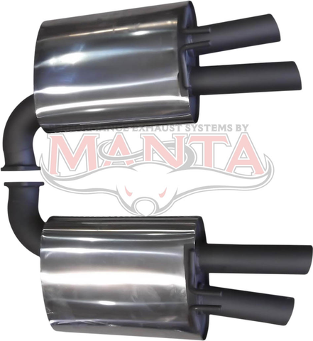 Holden VF HSV Incl GTS, Clubsport 3in Dual Rear Mufflers