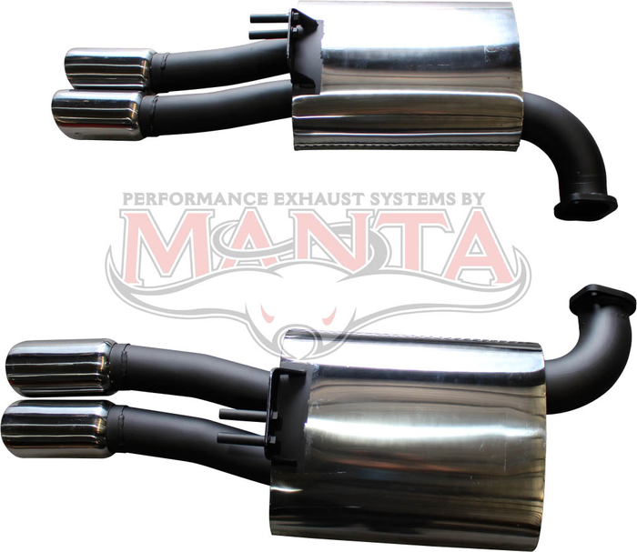 Holden Commodore VE SS+Maloo Ute V8 6.0L 3in Dual Rear Mufflers (Pair)