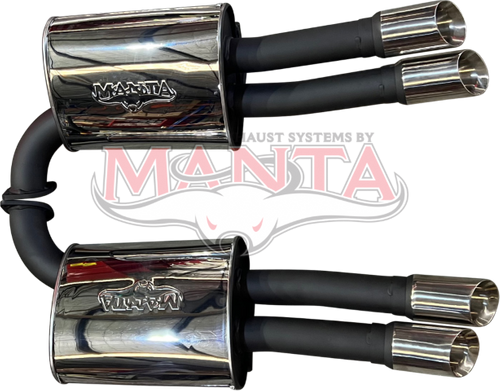 Holden WM/WN Statesman Caprice V8 6.0L 3in Dual Rear Mufflers (Pair)