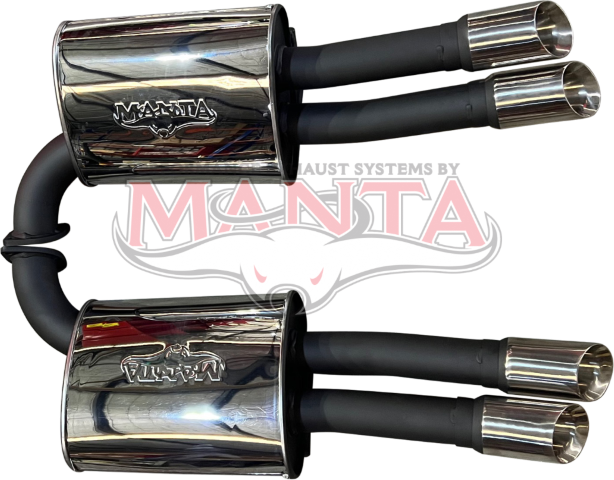 Holden WM/WN Statesman Caprice V8 6.0L 3in Dual Rear Mufflers (Pair)