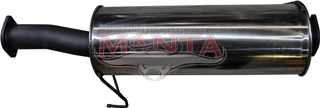 Holden Colorado, Rodeo, Isuzu D-Max RA, RC, RG 3.0L, 2.8L TD 3in Centre Muffler