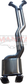Holden VY - VZ 5.7L V8 1 ton, Crewman Ute 2 1/2in Dual Centre Muffler