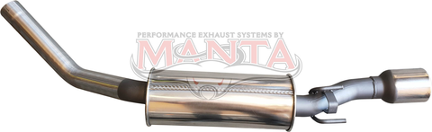 Holden VY - VZ Maloo L.H.S. 2 1/2in Rear Muffler