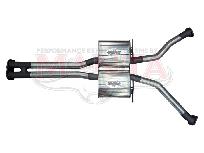 Holden VZ Monaro & HSV GTO 2 1/2in Dual Centre Muffler