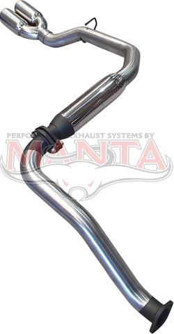 Ford Falcon BA - BF Ute XR8 Left Hand Side 2 1/2in Rear Muffler (inc Chassis BRKT)