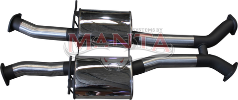Holden Commodore VP - VS V8 IRS Sedan Dual 3 in Centre Mufflers off Twin Cat