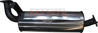 Toyota LandCruiser FZJ-HZJ 105 2 1/2in Centre Muffler