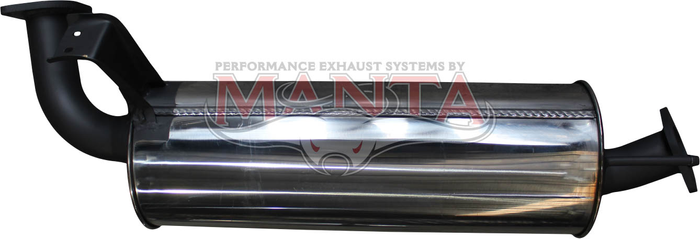 LandCruiser FZJ-HZJ 105 2 1/2in Centre Muffler