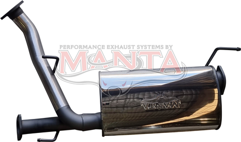 Toyota LandCruiser URJ202 4.6L & LX570 V8 Wagon 3in Centre Muffler