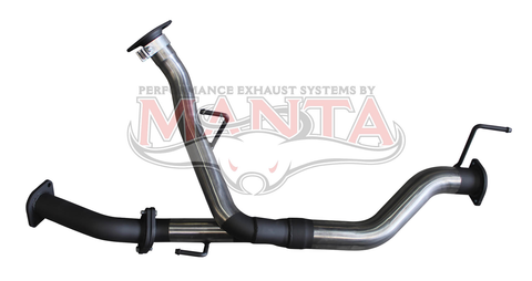 Toyota LandCruiser VDJ200 2016 V8 4.5L 3in Centre Pipe to Fit up to Standard DPF