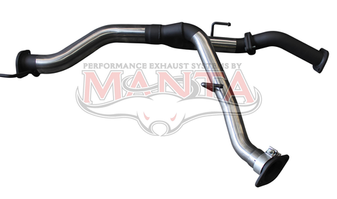 LandCruiser VDJ200 2016 V8 4.5L 3in Centre Pipe to Fit up to Standard DPF