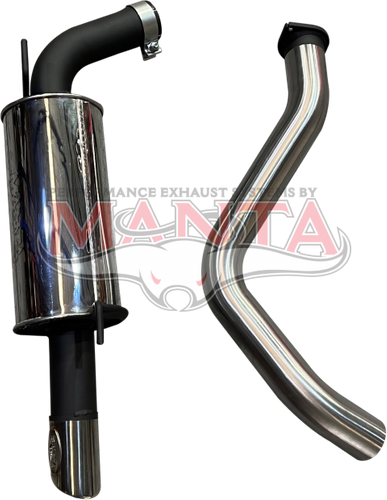 Toyota LandCruiser UZJ/VDJ200 3in Rear Muffler (Including Single 3 1/4 in SS Tip)