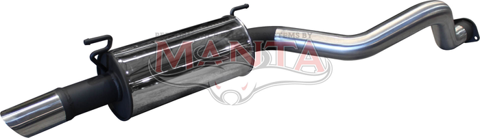 LandCruiser UZJ/VDJ200 3in Rear Muffler (Including Single 3¼in SS Tip)