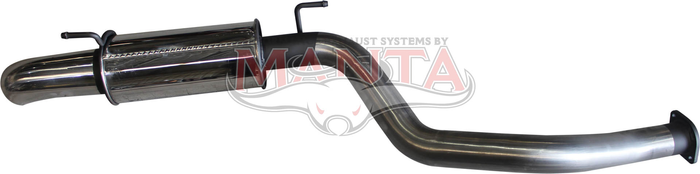 Toyota LandCruiser UZJ/VDJ200 V8 Petrol/Turbo Diesel Wagon 3in Rear Muffler (Droopy Style Tip)