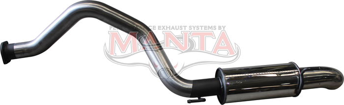 Toyota LandCruiser UZJ/VDJ200 V8 Petrol/Turbo Diesel Wagon 3in Rear Muffler (Droopy Style Tip)
