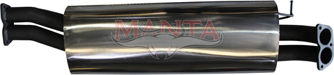 Ford Territory SX/SY 4.0L Turbo 2 1/2in Dual Centre Muffler