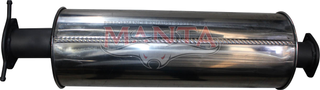 Ford Ranger PX - Mazda/BT50 B32P 3in Centre Muffler