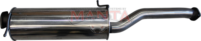 VW Amarok Ute TDI400 2H 3in Centre Muffler