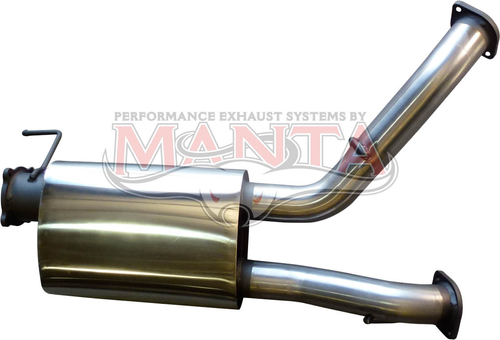 Toyota LandCruiser VDJ200 Wagon Dual 3in Centre Muffler