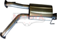 Toyota LandCruiser VDJ200 Wagon Dual 3in Centre Muffler